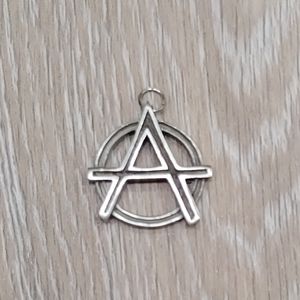 Anarchy Symbol Men's Pendant